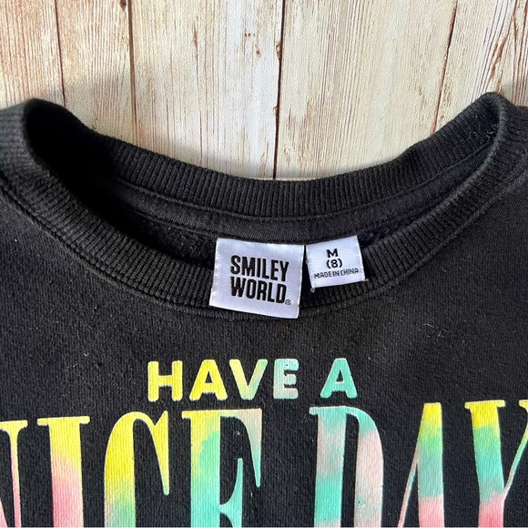 Smiley World Have A Nice Day Sweatshirt - Picture 7 of 8